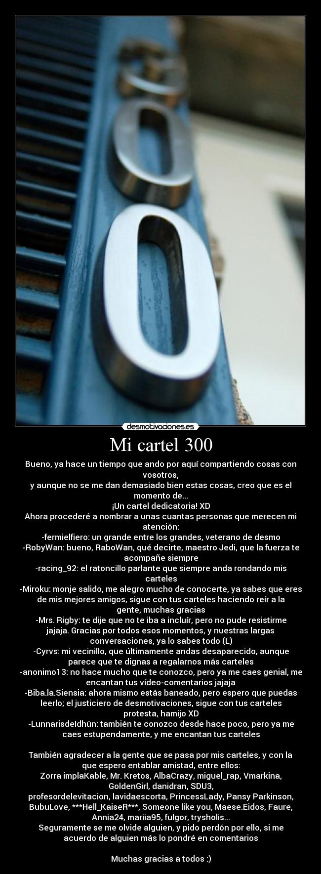 Mi cartel 300 - 