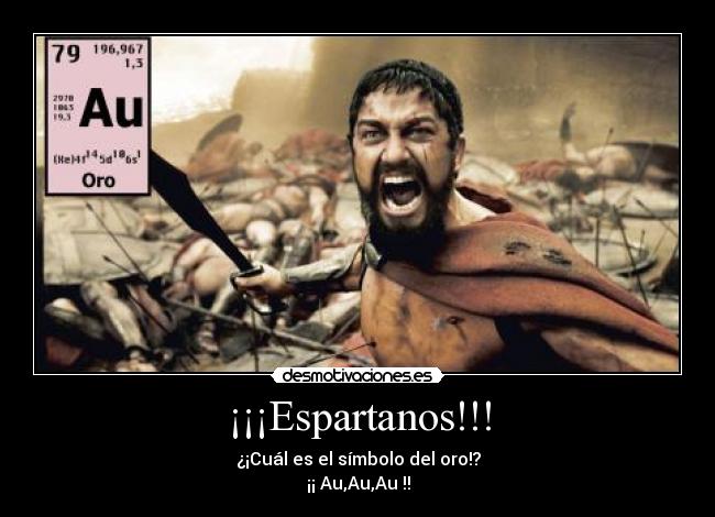 ¡¡¡Espartanos!!! -