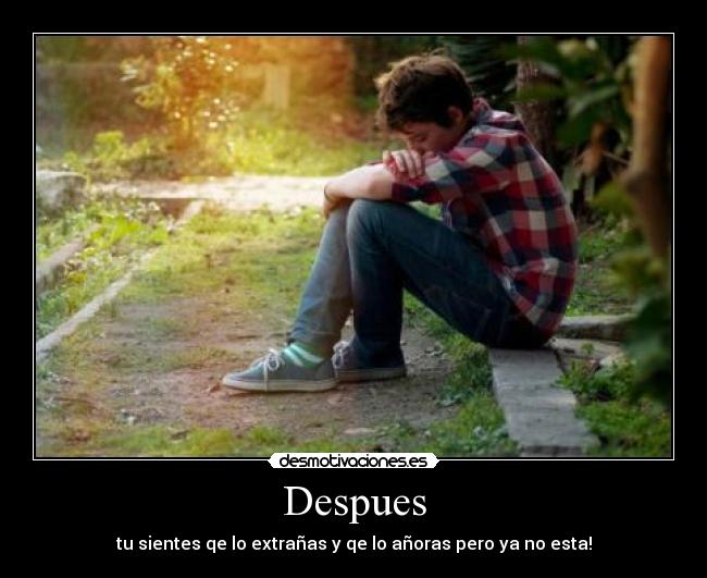 Despues -