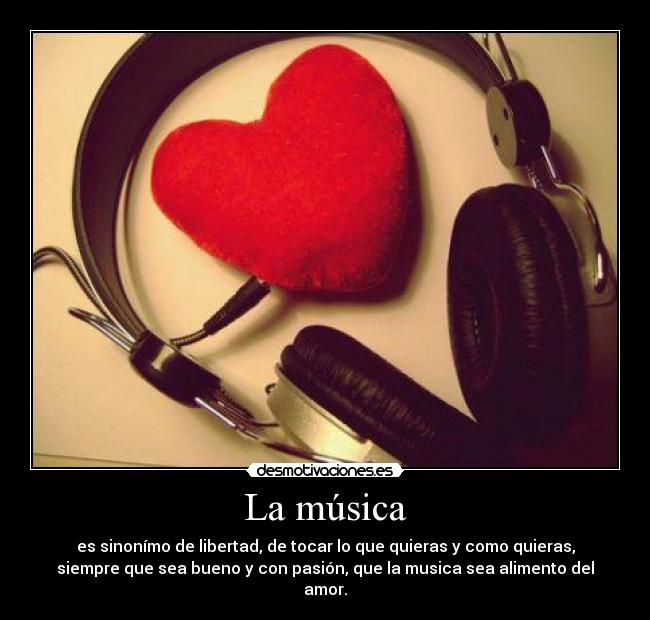 La música -