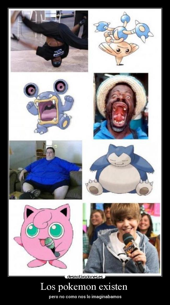 Los pokemon existen -