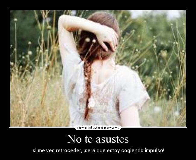 No te asustes - 
