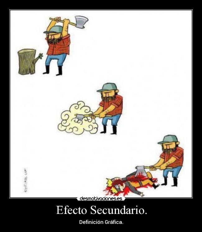Efecto Secundario. - Definición Gráfica.