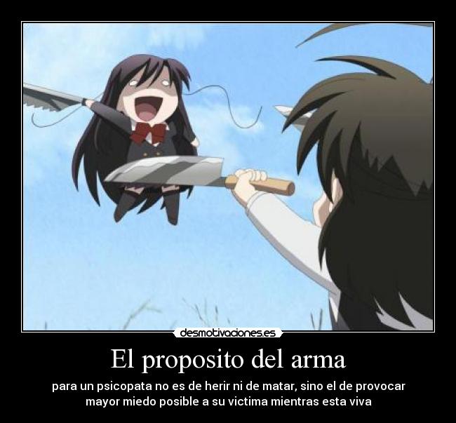 El proposito del arma - 