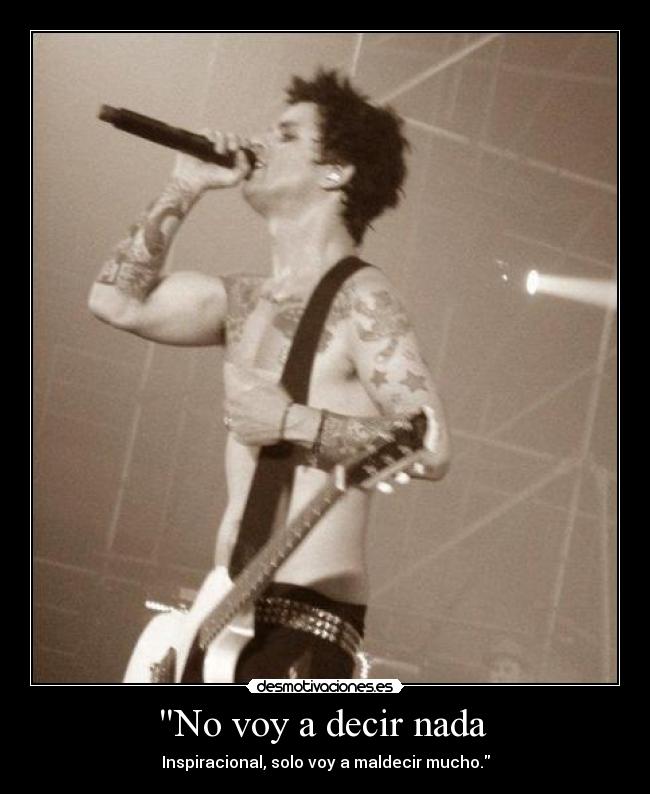 No voy a decir nada  - 