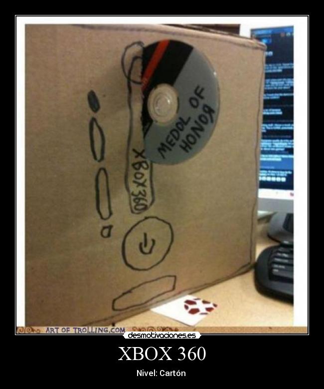 XBOX 360 - Nivel: Cartón 