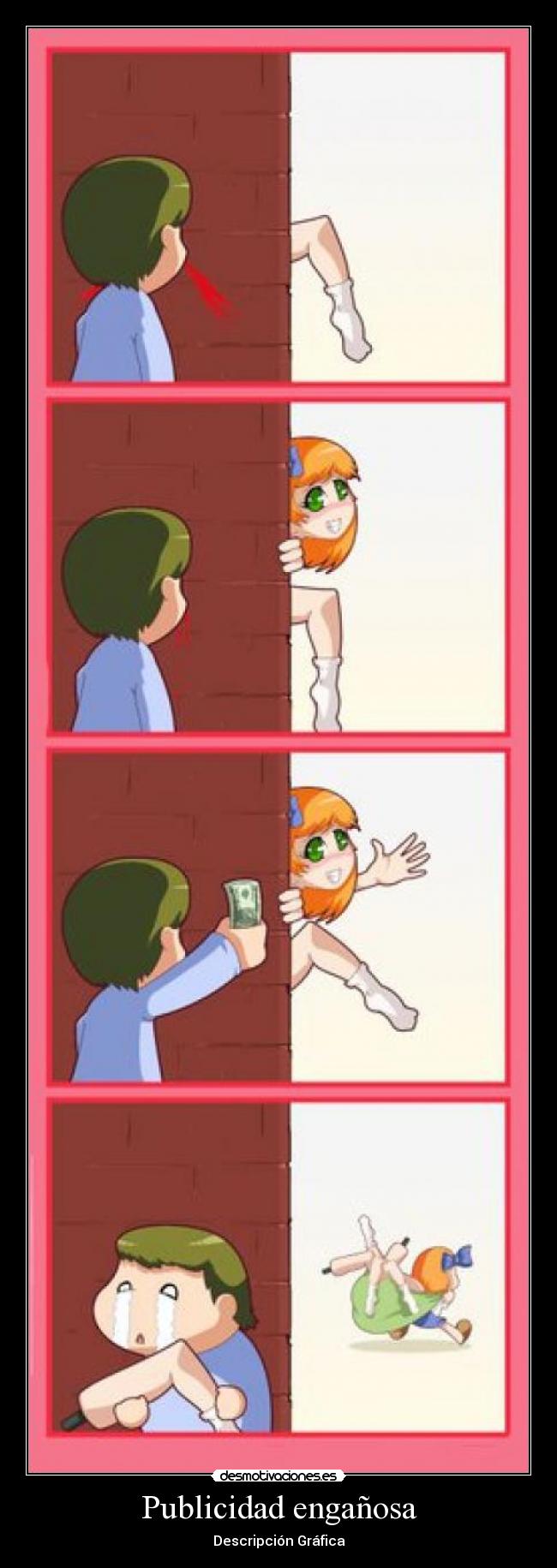 Publicidad engañosa - Descripción Gráfica