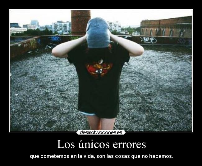 Los únicos errores - 