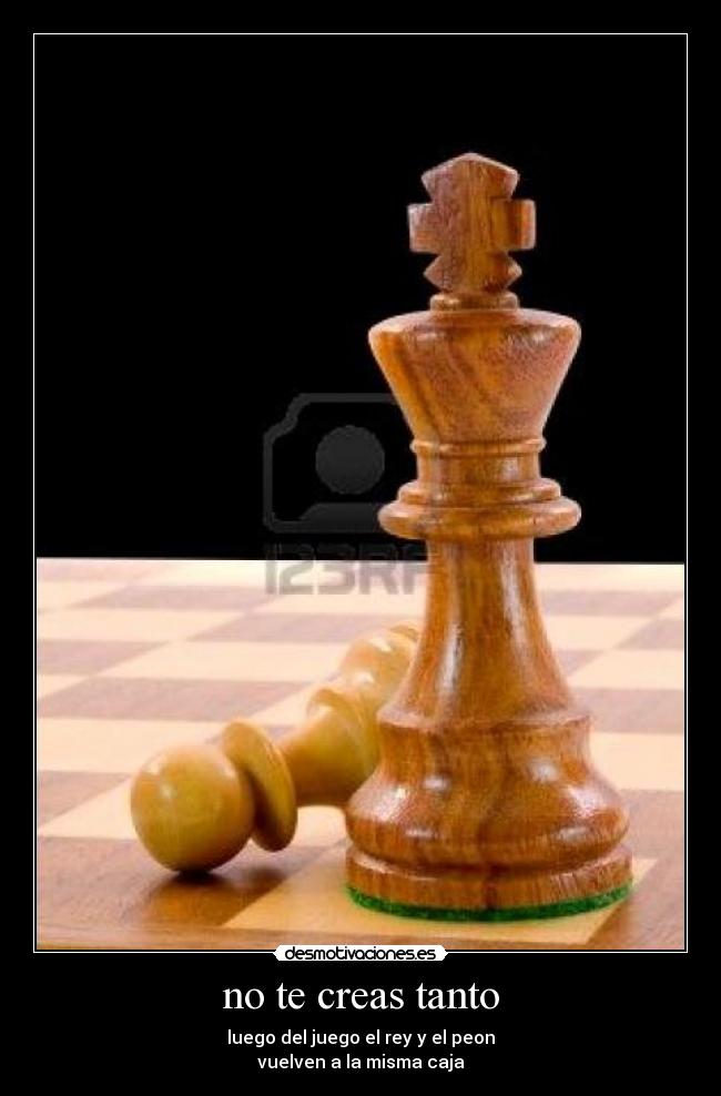 no te creas tanto -