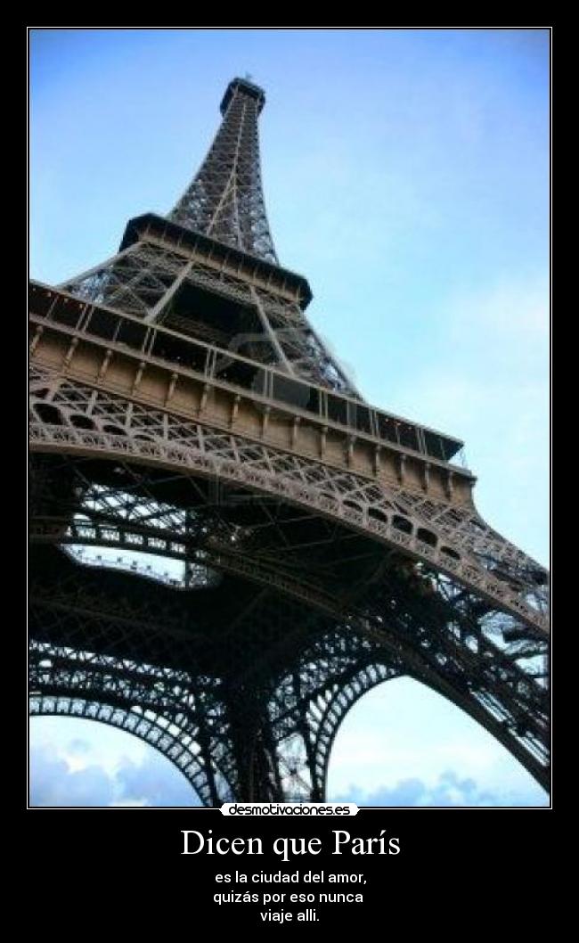 Dicen que París -