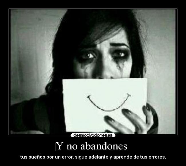 ‎Y no abandones  - 