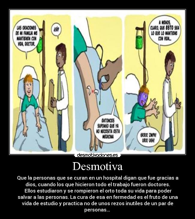 carteles metete tus rezos orto desmotivaciones