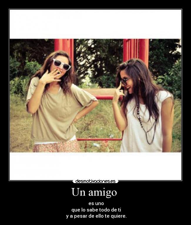 Un amigo  - 