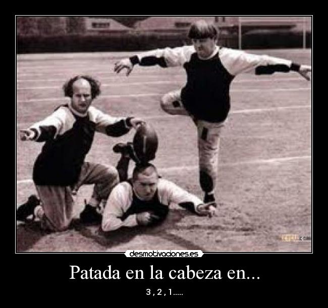 Patada en la cabeza en... -