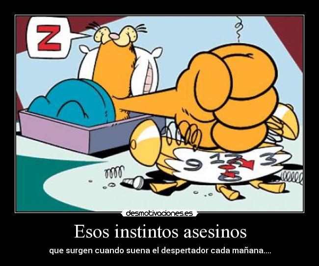 Esos instintos asesinos - 