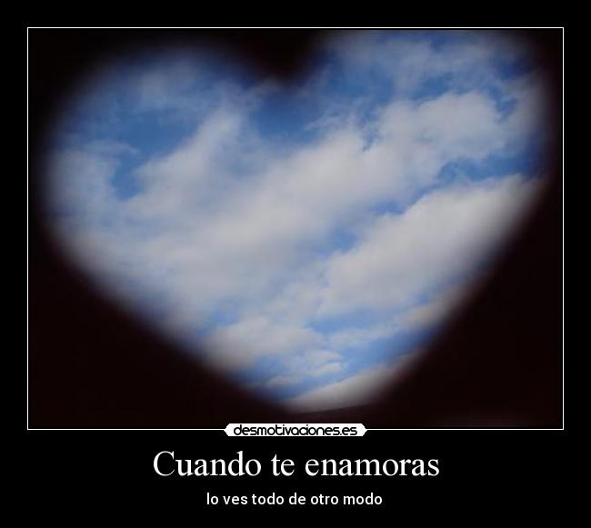 Cuando te enamoras -