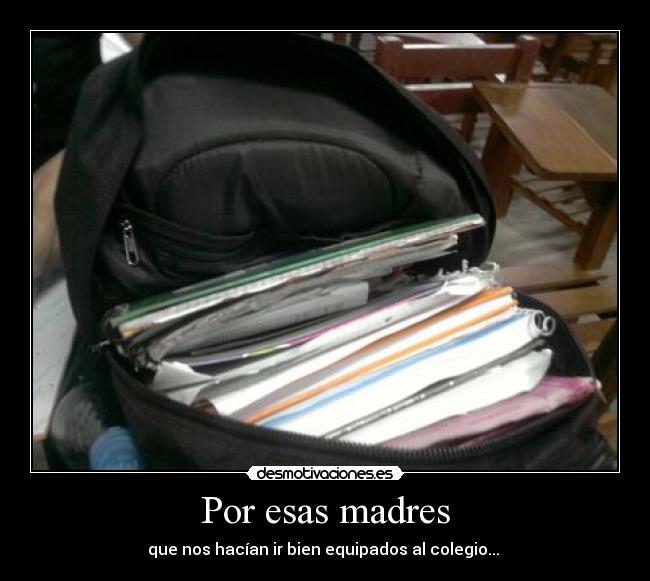 Por esas madres -