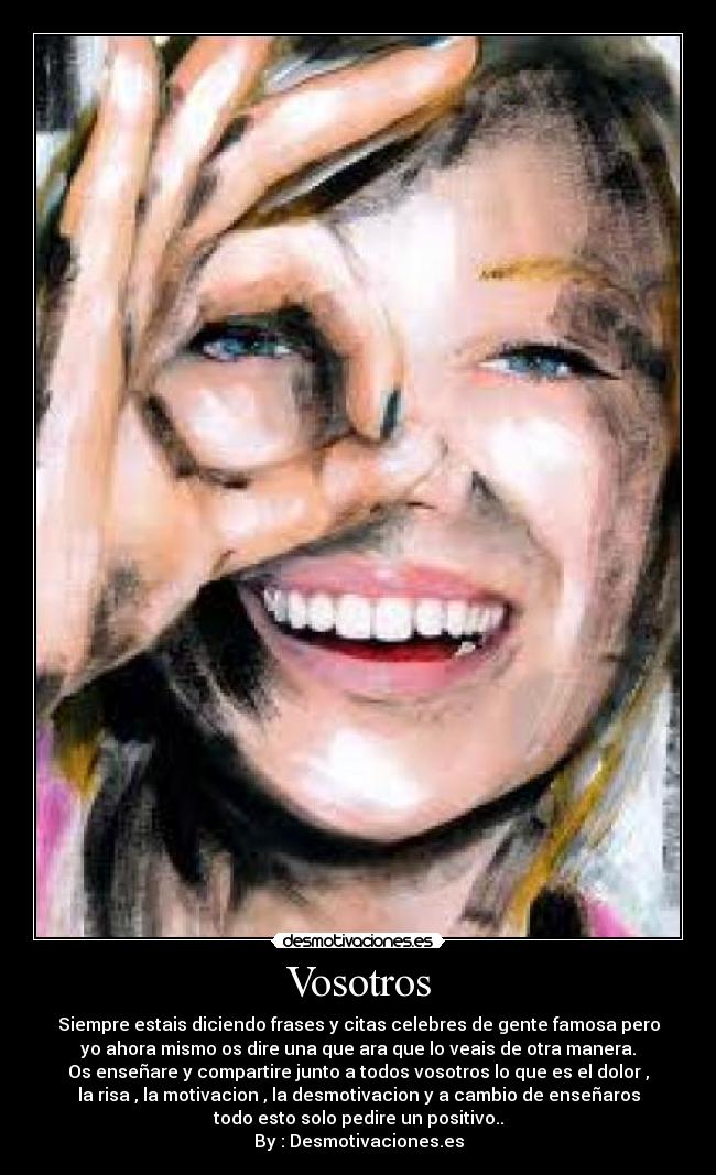 Vosotros -