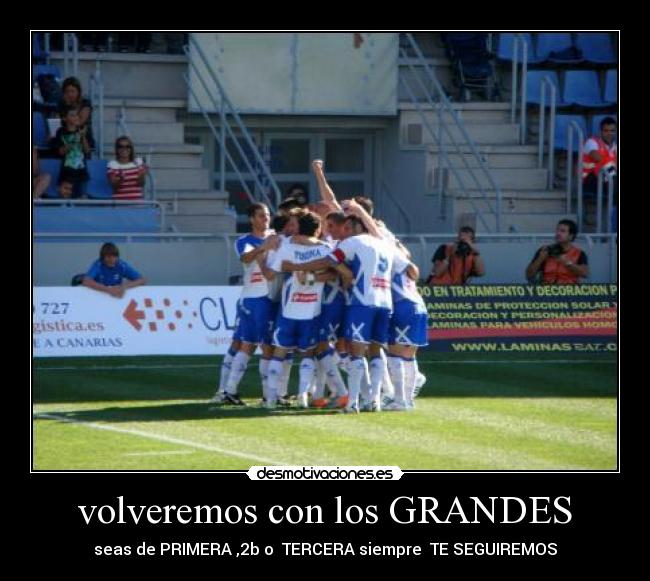 volveremos con los GRANDES - 