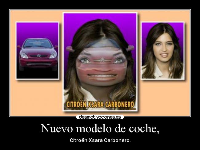 Nuevo modelo de coche, - Citroën Xsara Carbonero.