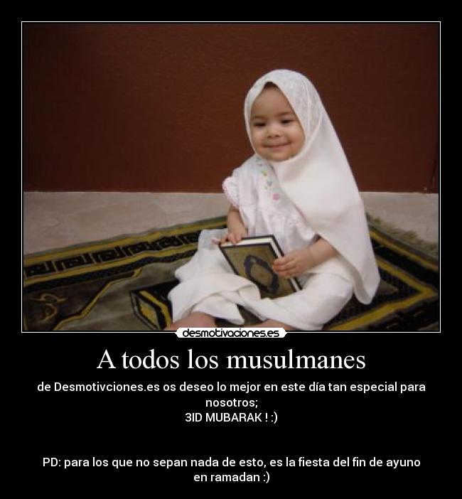 A todos los musulmanes - 