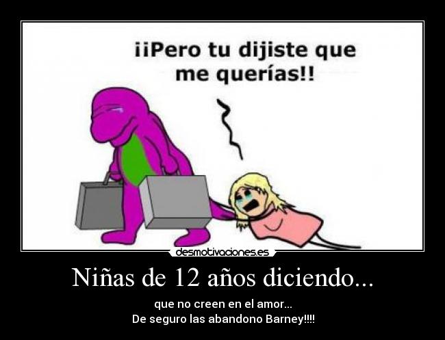 Niñas de 12 años diciendo... - 