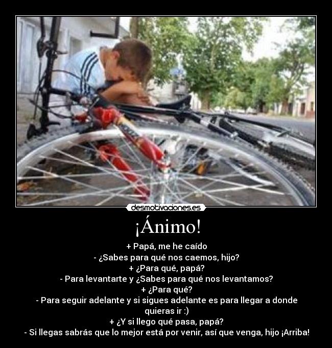 ¡Ánimo! -