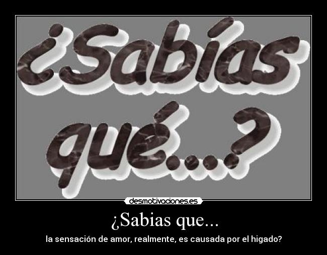 ¿Sabias que... - 