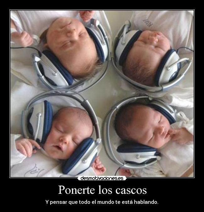 Ponerte los cascos - 