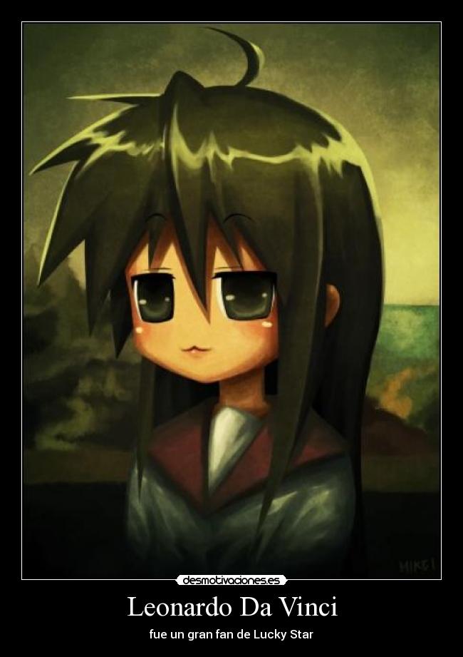 carteles lucky star desmotivaciones