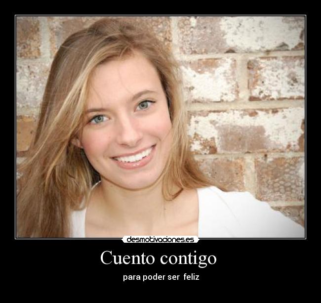 carteles cuento contigo desmotivaciones