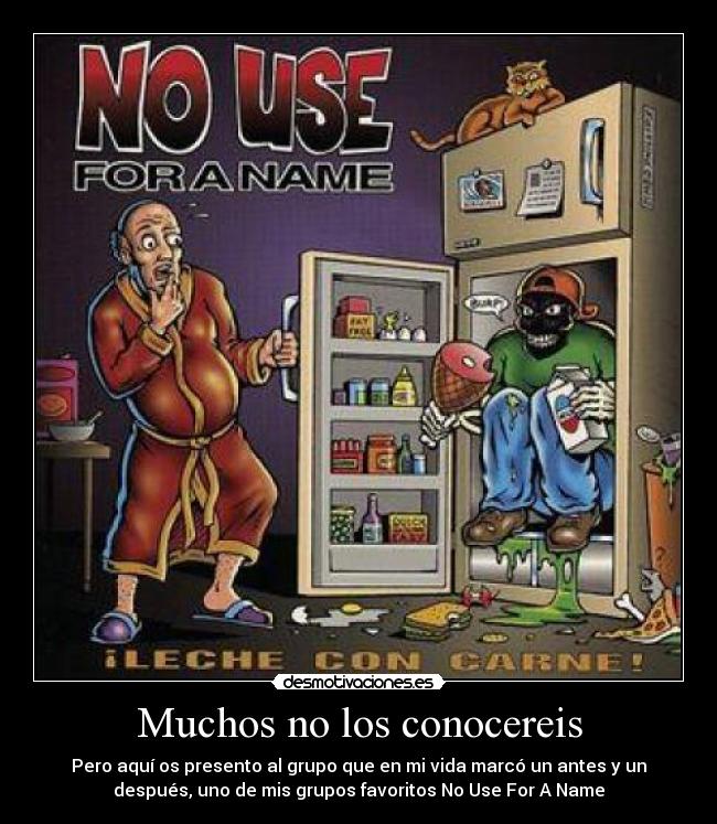 Muchos no los conocereis - 