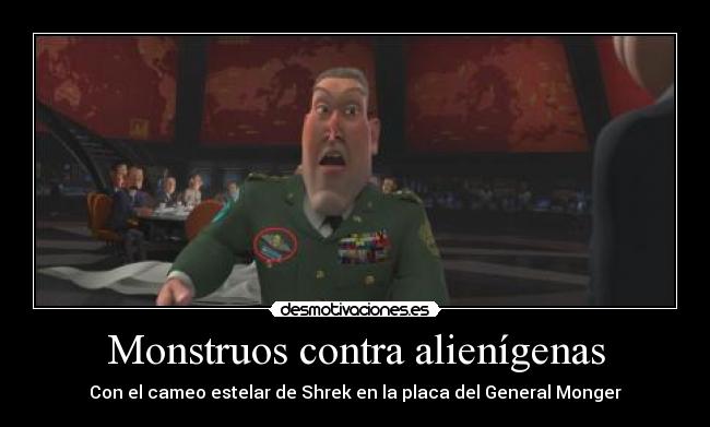 Monstruos contra alienígenas - 