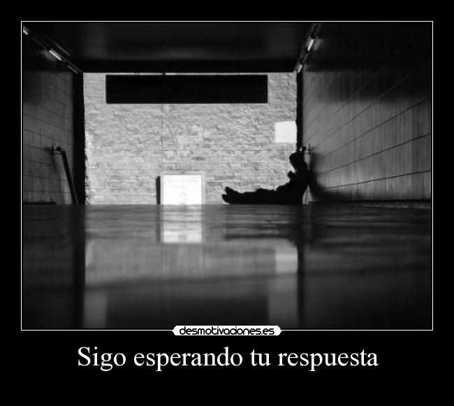 Sigo esperando tu respuesta - 