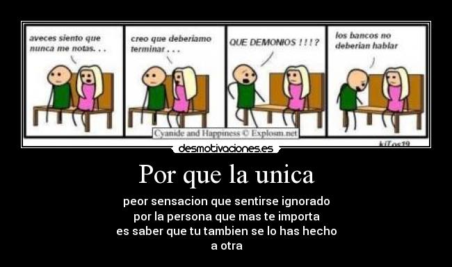 Por que la unica -