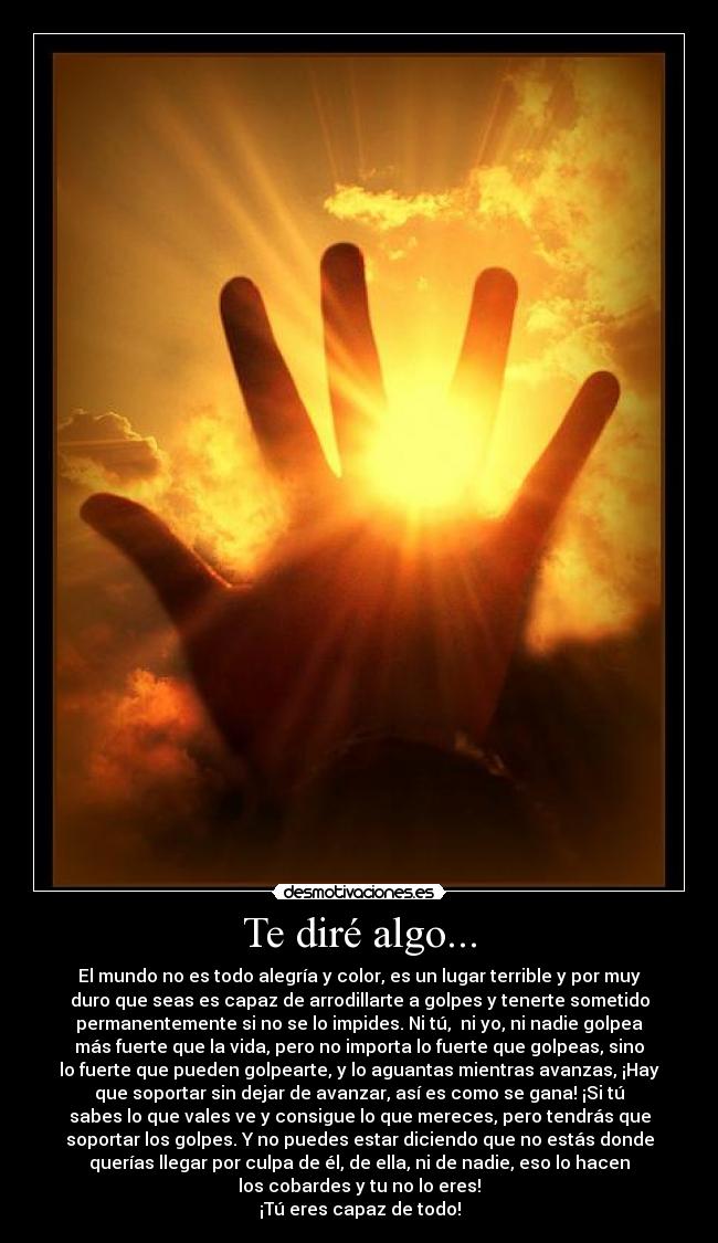 Te diré algo... - 