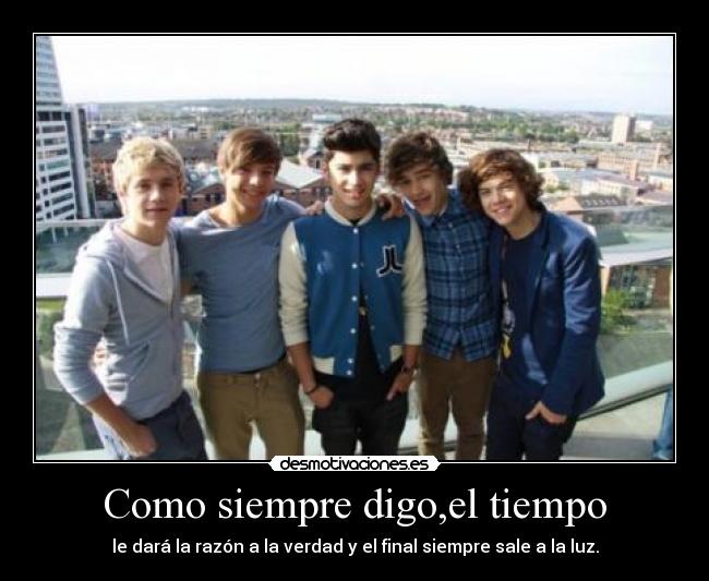 Como siempre digo,el tiempo -