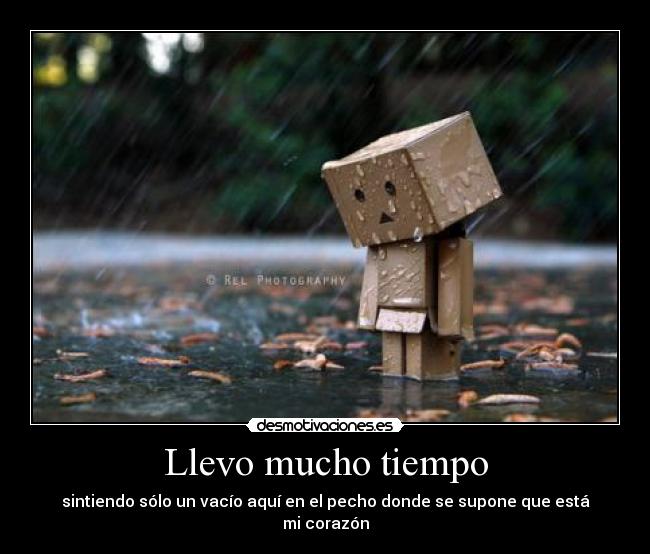 Llevo mucho tiempo - 