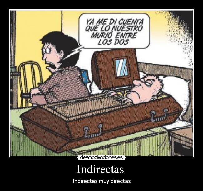 Indirectas -