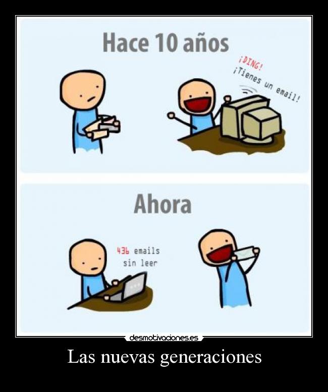 Las nuevas generaciones -