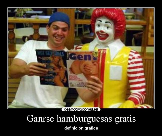 Ganrse hamburguesas gratis -