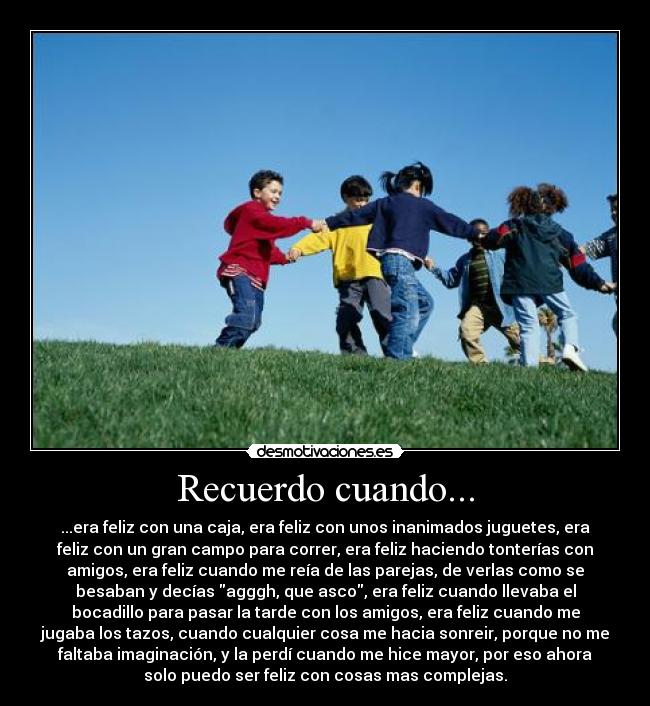 Recuerdo cuando... - 