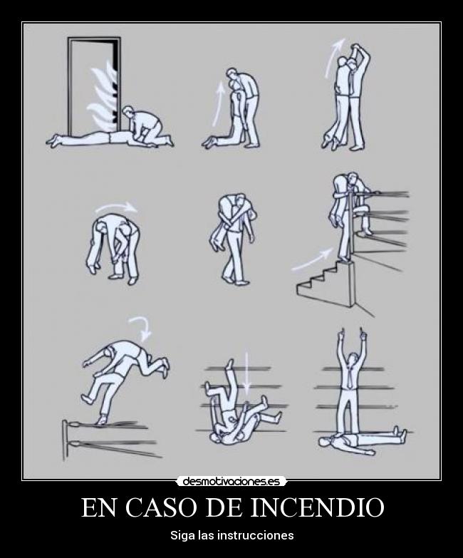 EN CASO DE INCENDIO - 