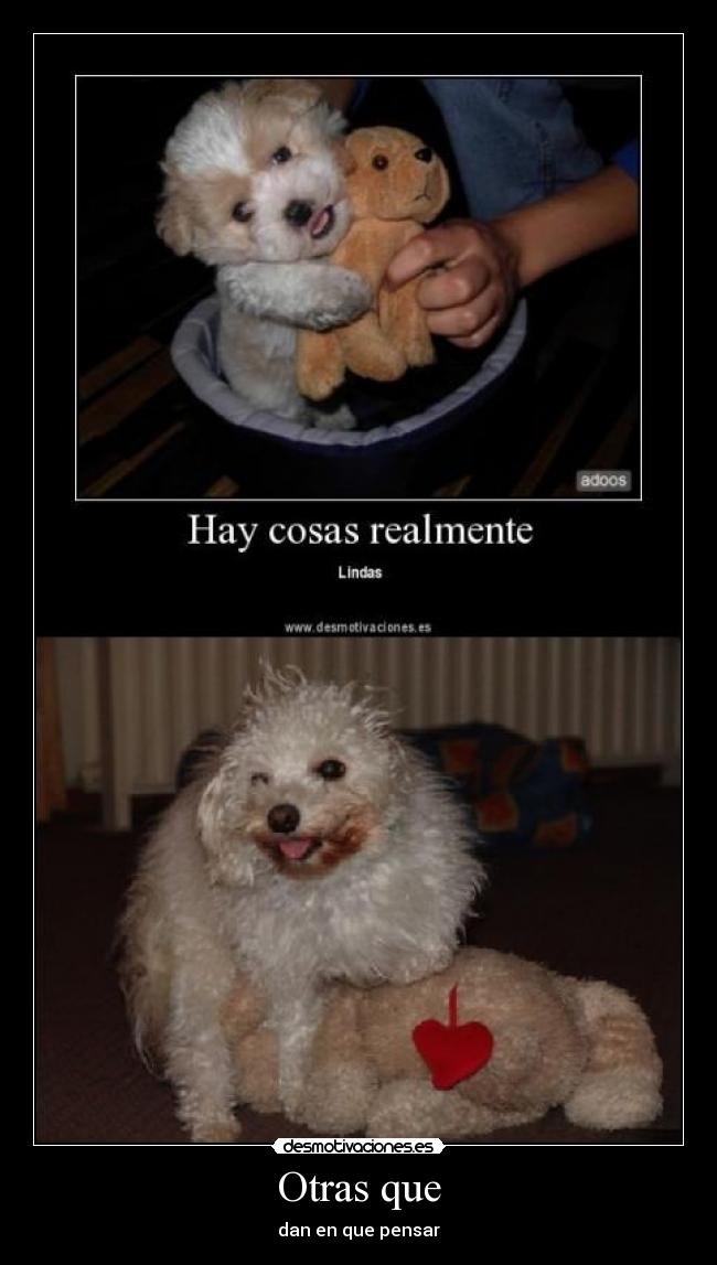 Otras que - dan en que pensar