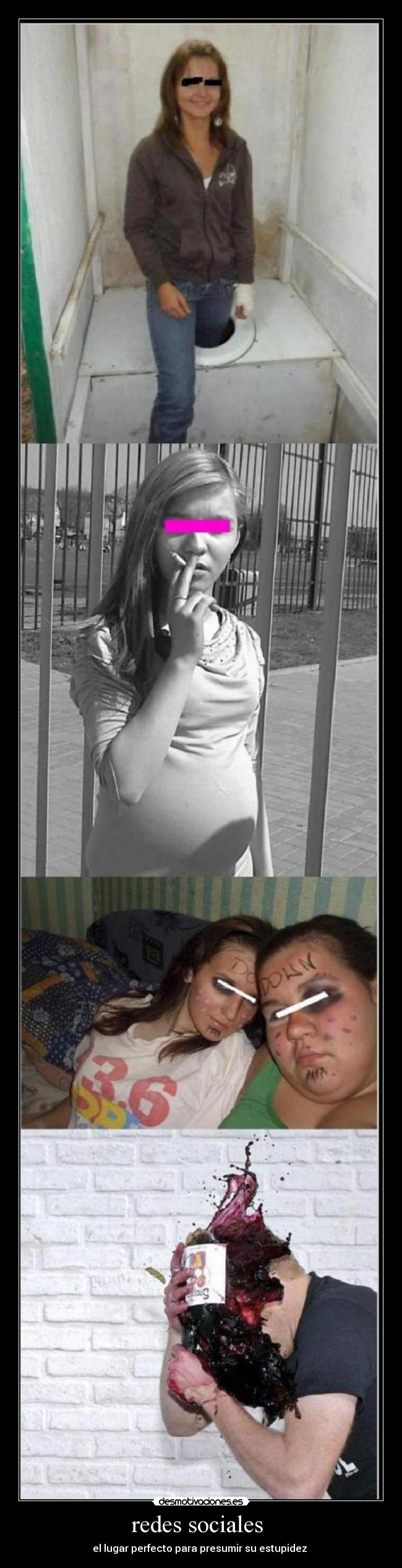 redes sociales  - el lugar perfecto para presumir su estupidez 