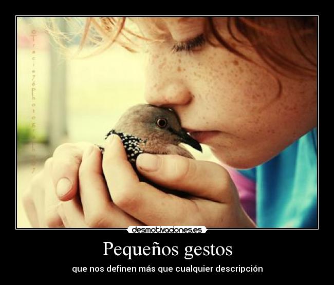Pequeños gestos - 
