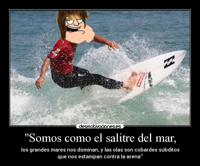 Somos como el salitre del mar, - 