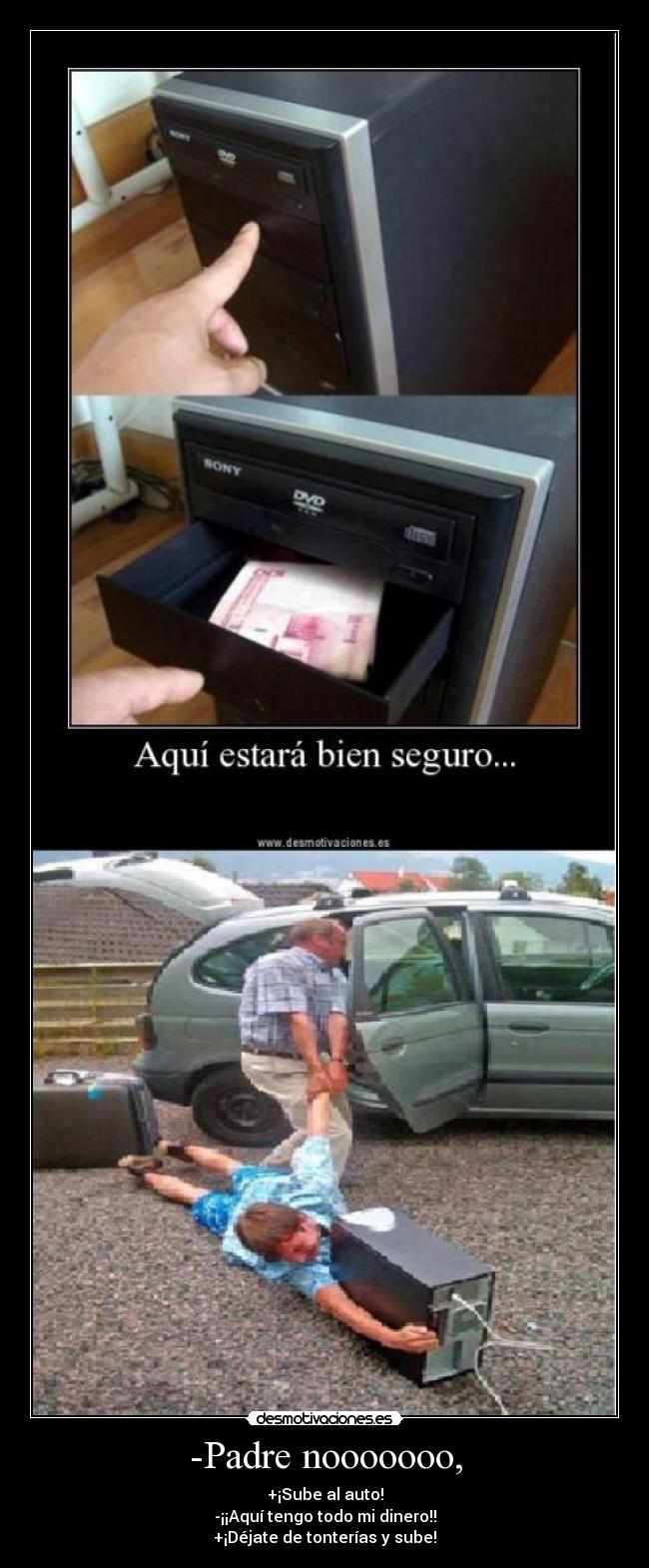 carteles dinero desmotivaciones