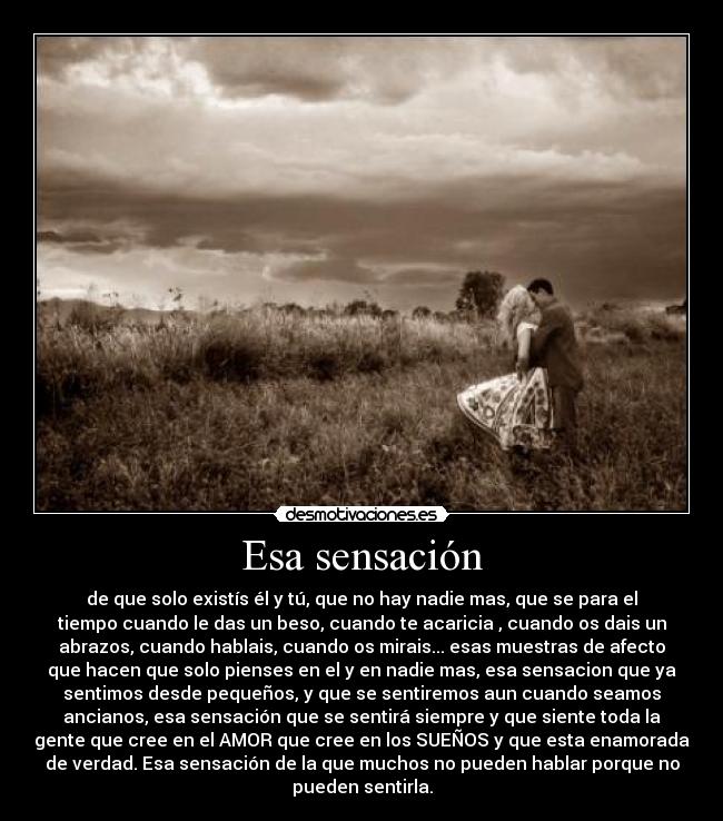 Esa sensación - 