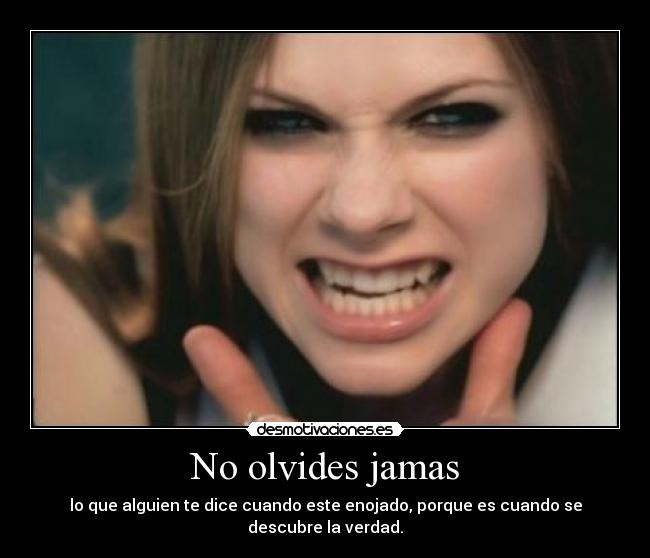 No olvides jamas -